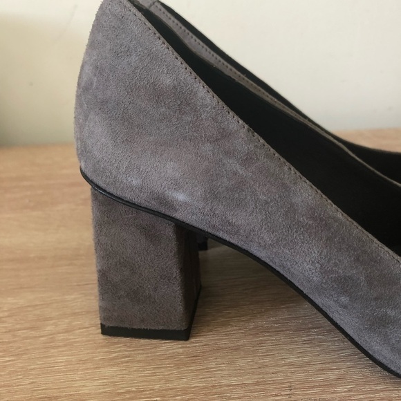 L'INTERVALLE—LARIBA GREY SUEDE - Picture 7 of 16